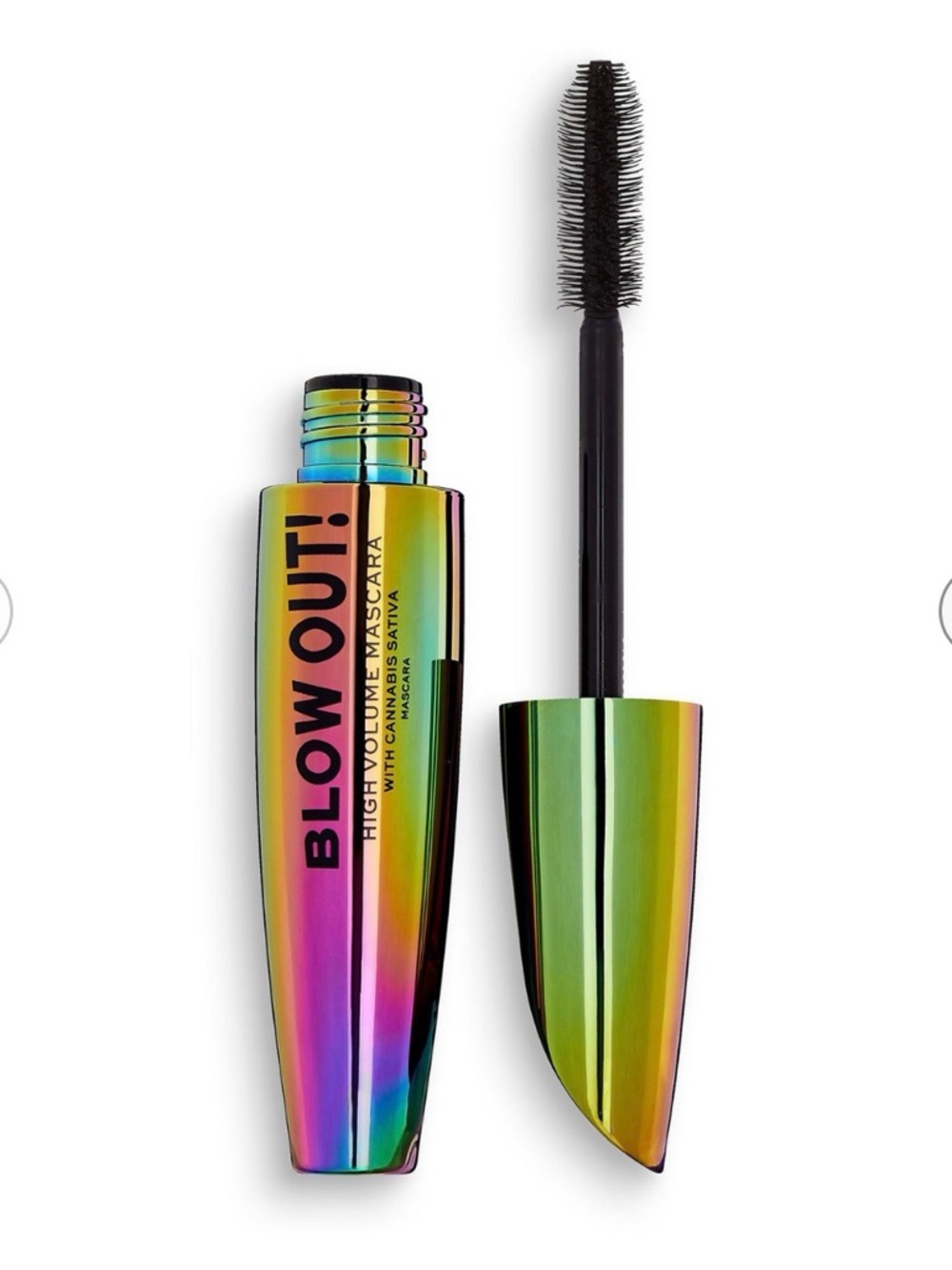 Revolution Blowout Mascara with Cannabis Sativa,‎ Black